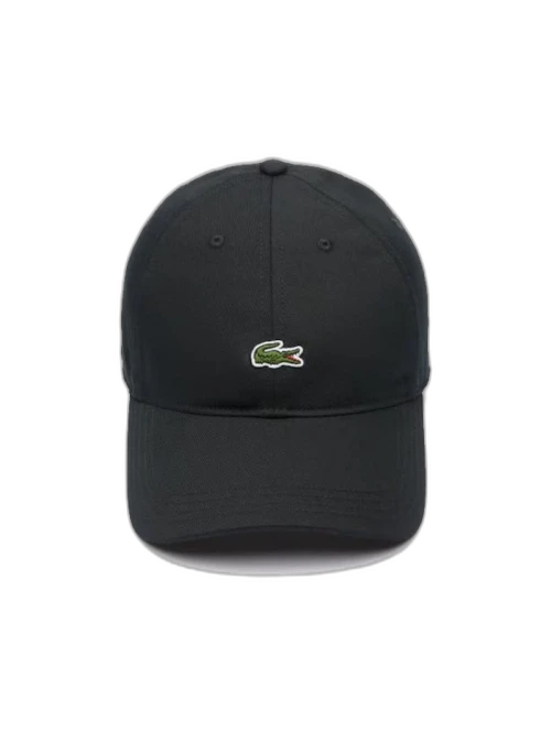Lacoste Cotton Twill Cap Black